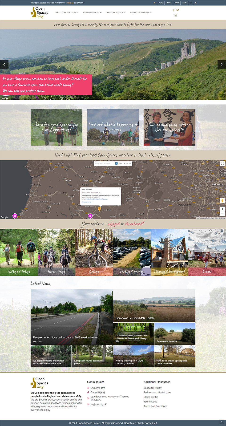 Charity Web Design | Baltic Design