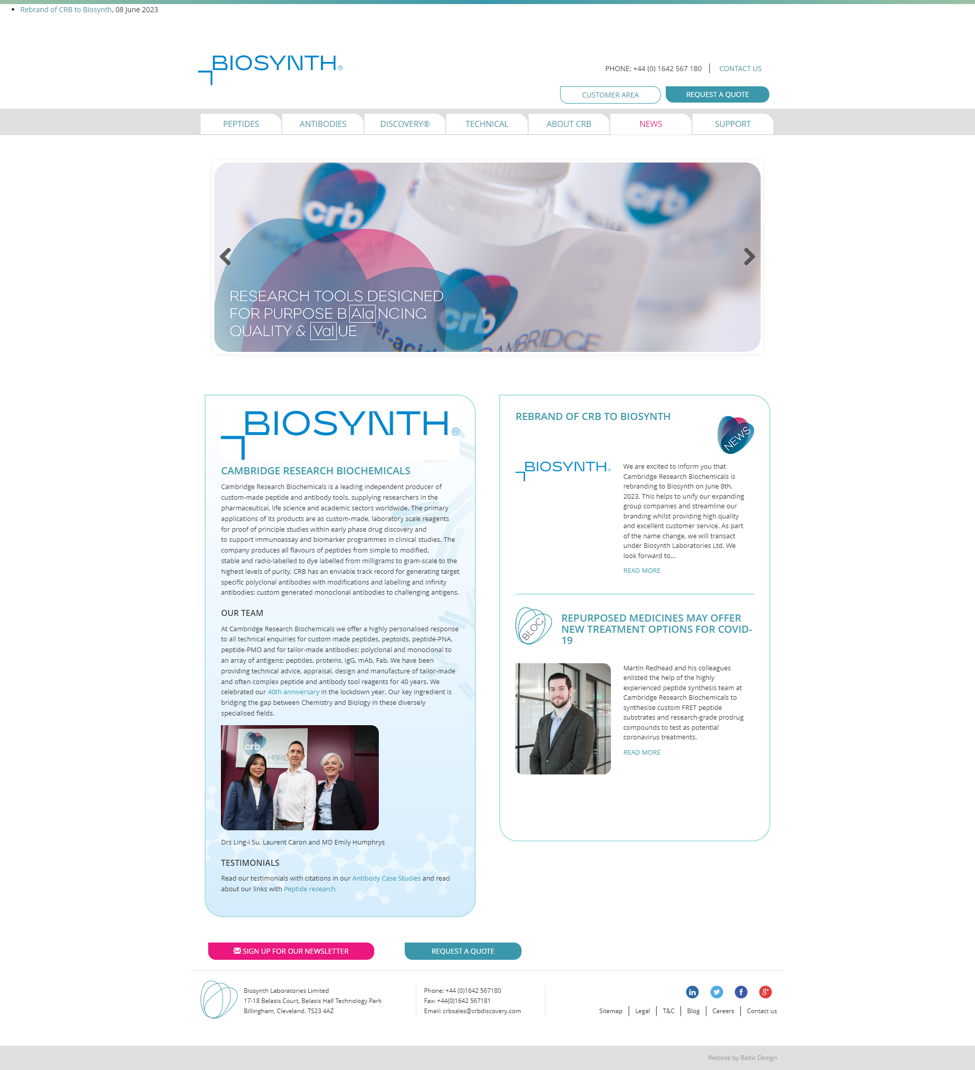 Web Development Billingham | Baltic Design